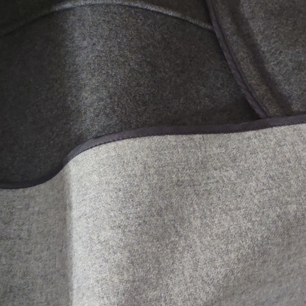 Lafayette Gray wool coat jacket medium NEW - Picture 6 of 6